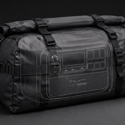 BLUETTI AC200L Portable Powerstation | 2,400W / 2,048Wh with EMP Protected Dry Duffel Bag